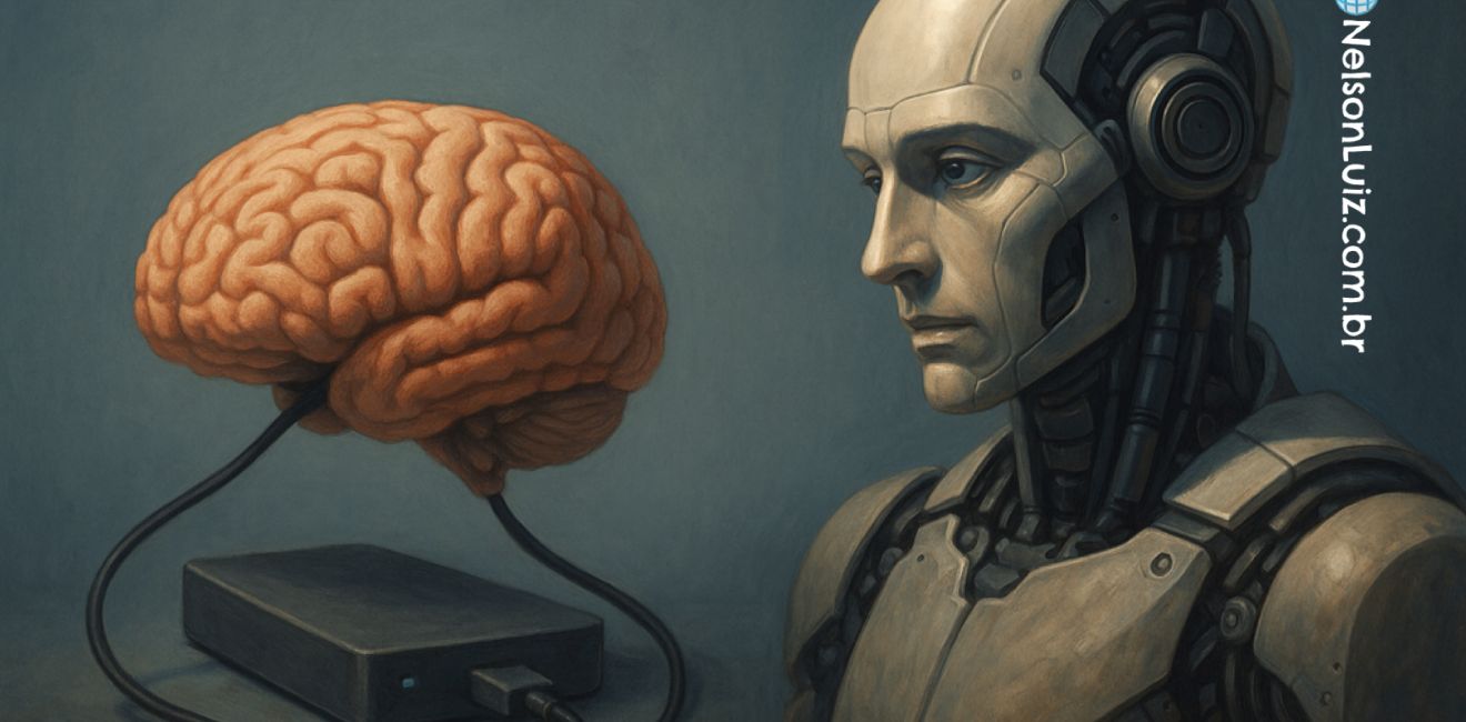 E se um dia, você acordasse dentro de um robô?