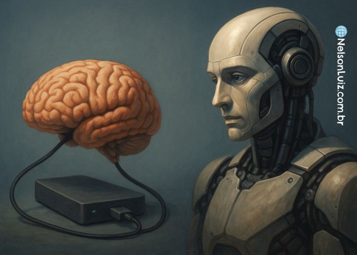 E se um dia, você acordasse dentro de um robô?