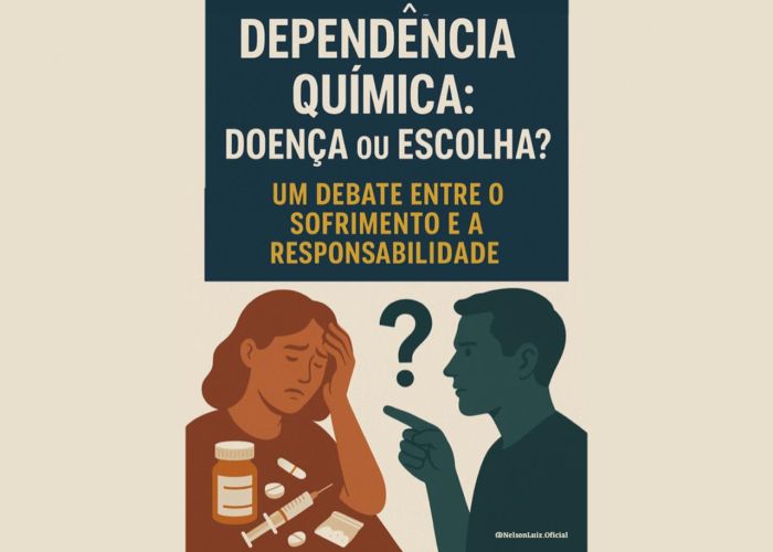 Dependência Química: Doença ou Escolha? Um Debate Entre o Sofrimento e a Responsabilidade